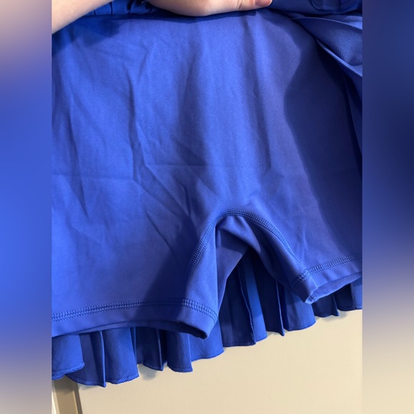 Nike Women's Royal Blue Pleated Tennis Skirt - Picture 3 of 6